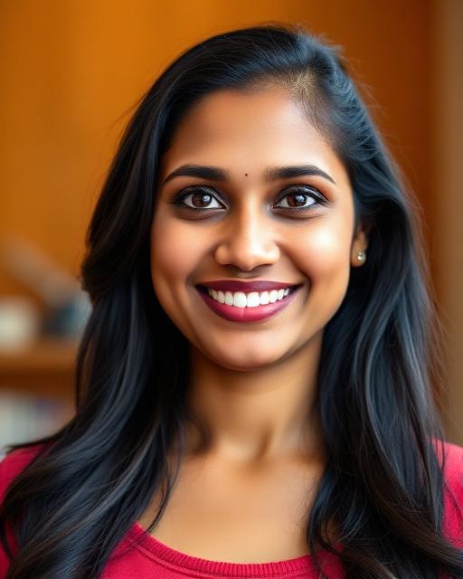 Priya Raman, English teacher